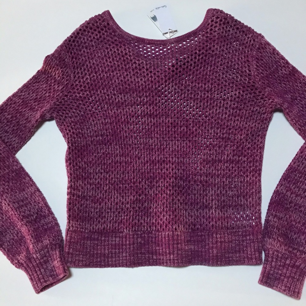 SPLENDID “WEAR IT TWO WAYS” SWEATER V-Neck/Crew